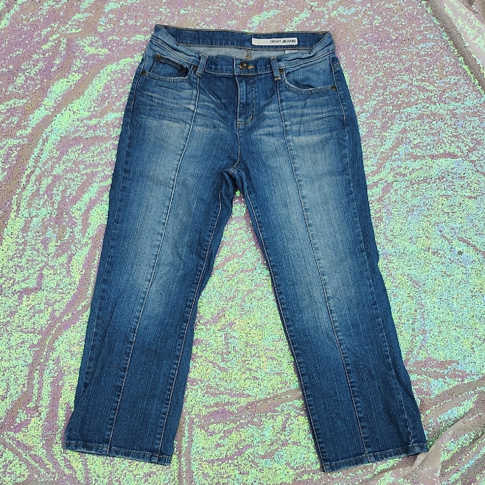DNKY Denim Crop Jeans SIZE 6